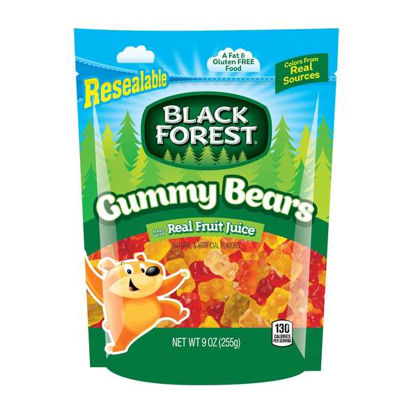 Black Forest Black Forest Gummy Bears 9 oz., PK6 1555
